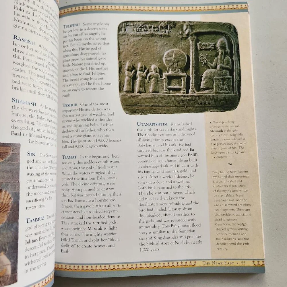 Gods, Goddesses, And Monsters Paperback Book Mythology Folklore Festivals Museum